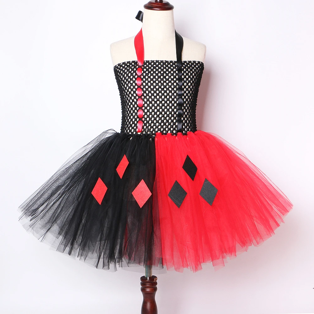 Платье-пачка для девочек карнавальный костюм Хэллоуина