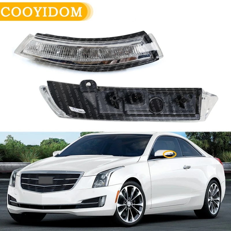 

Car Mirror turn signal indicator light Rearview Side Mirror Turn Signal Lamp light For CADILLAC ATS 2014 2015 2016 car-styling