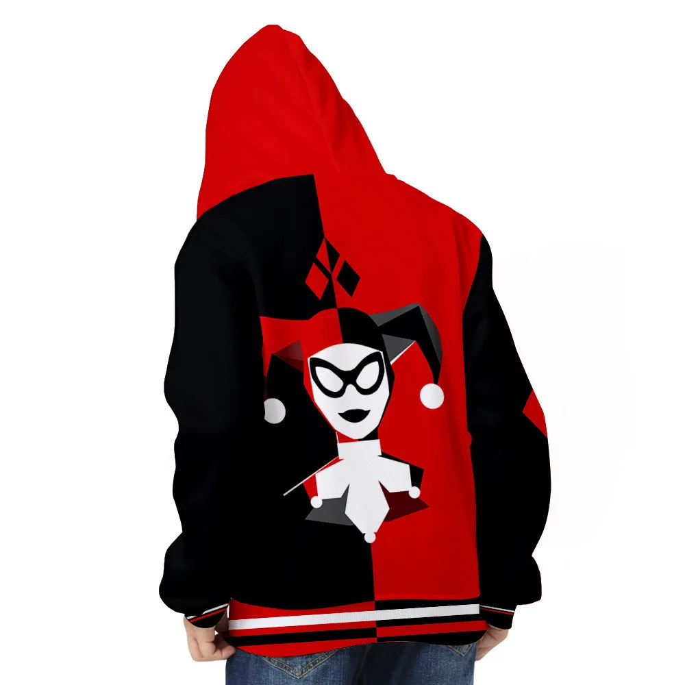 Костюм для костюмированной вечеринки с принтом Птицы-добыча Харли Квинн клингон