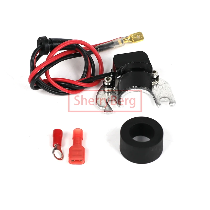 Distributor Electronic Ignition Conversion Kit fit 4-Cylinder Toyota Nippondenso