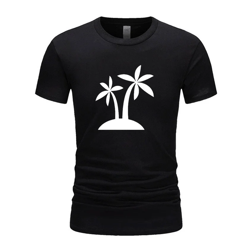 Летняя новая мужская футболка в стиле аниме Харадзюку, Модная хлопковая футболка с коротким рукавом, Мужская свободная футболка большого р...