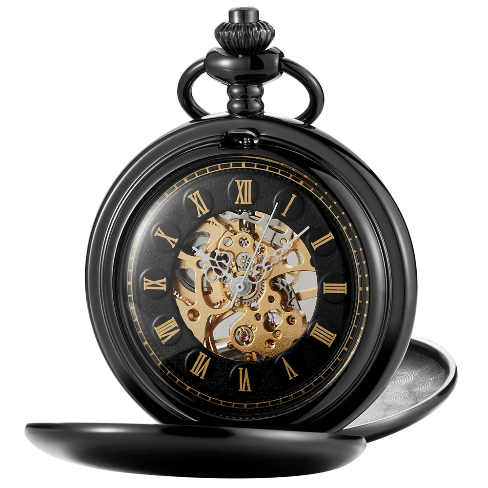 Часы наручные механические с римскими цифрами для мужчин и женщин брендовые