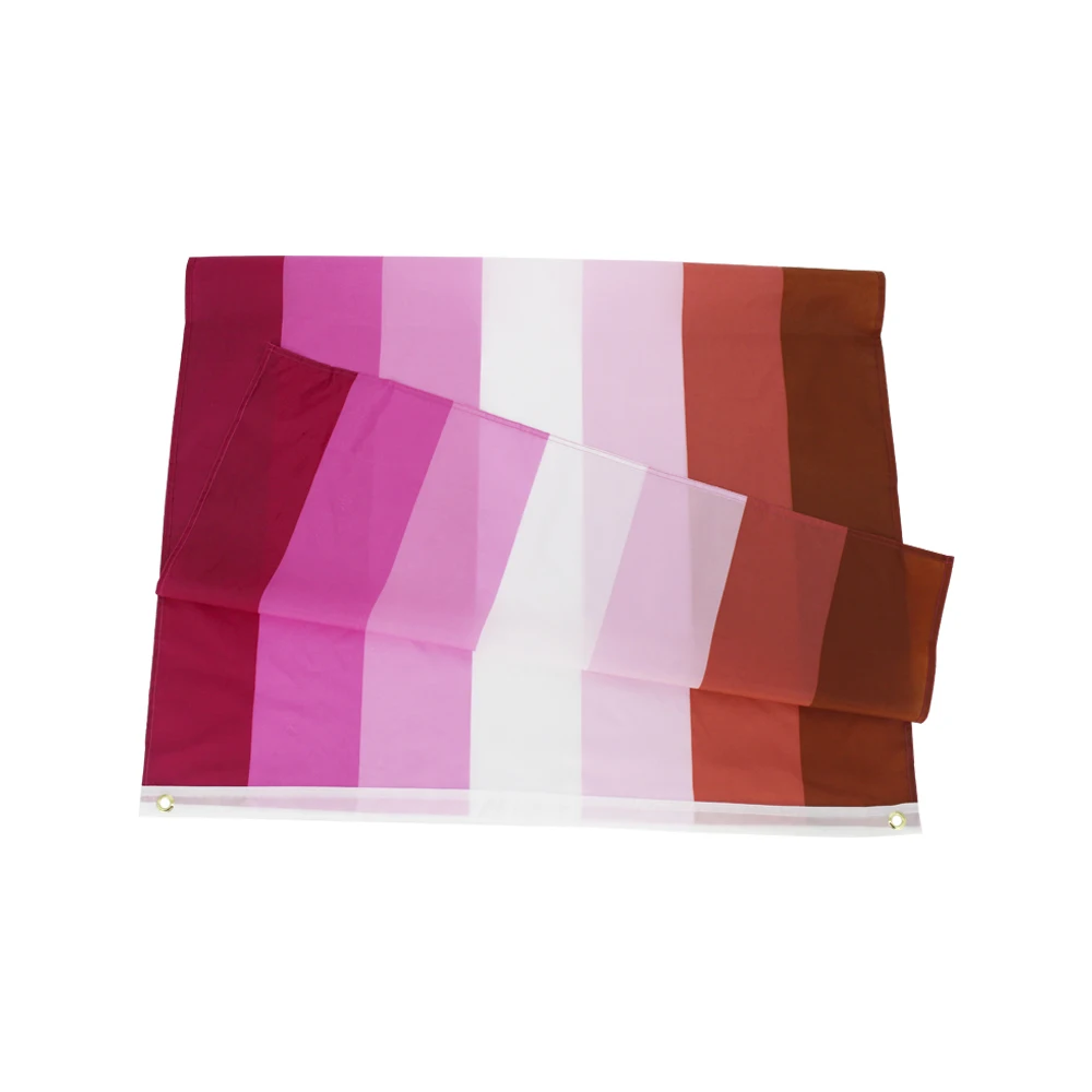 90x150cm Lipstick Lesbian Pride LGBT Rainbow Flag | Дом и сад
