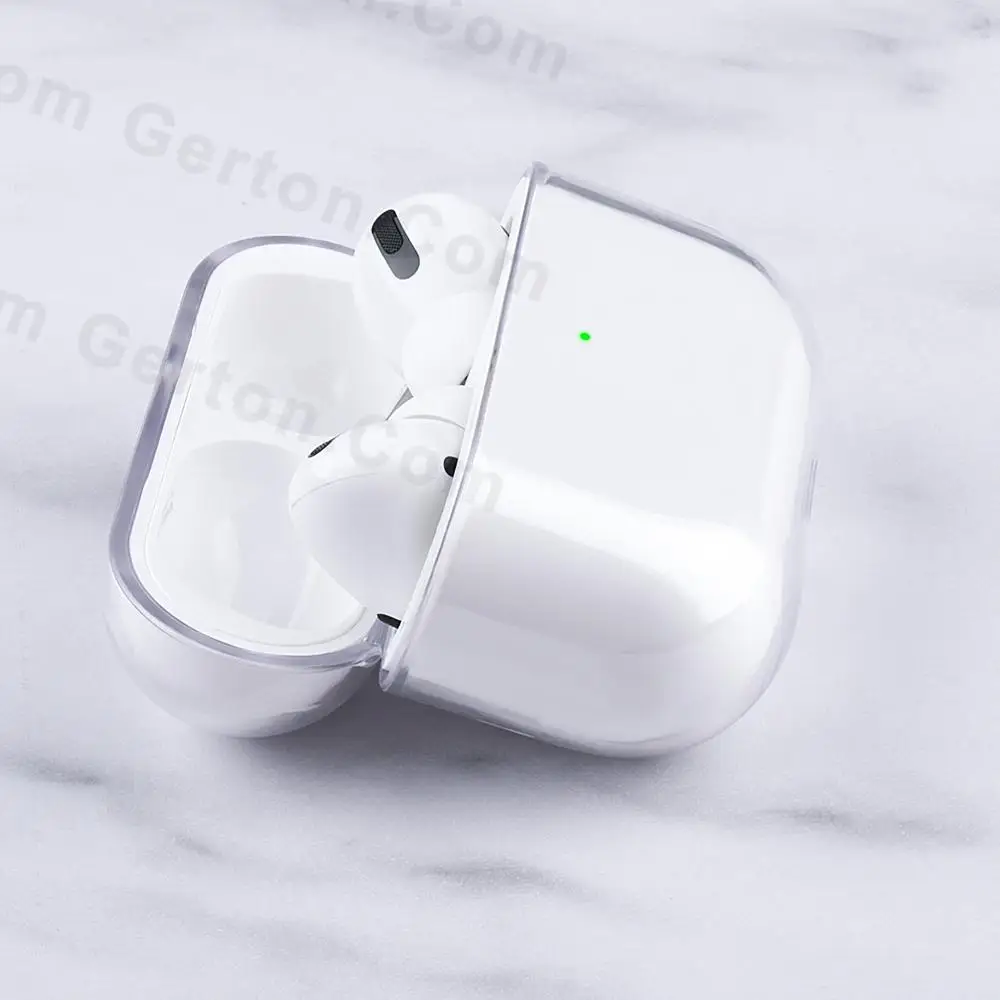 

Прозрачный чехол для наушников Airpods 3 поколения 2021, чехол s, жесткий прозрачный чехол для наушников из поликарбоната для Airpods Pro 3, 2, 1, сумки для...