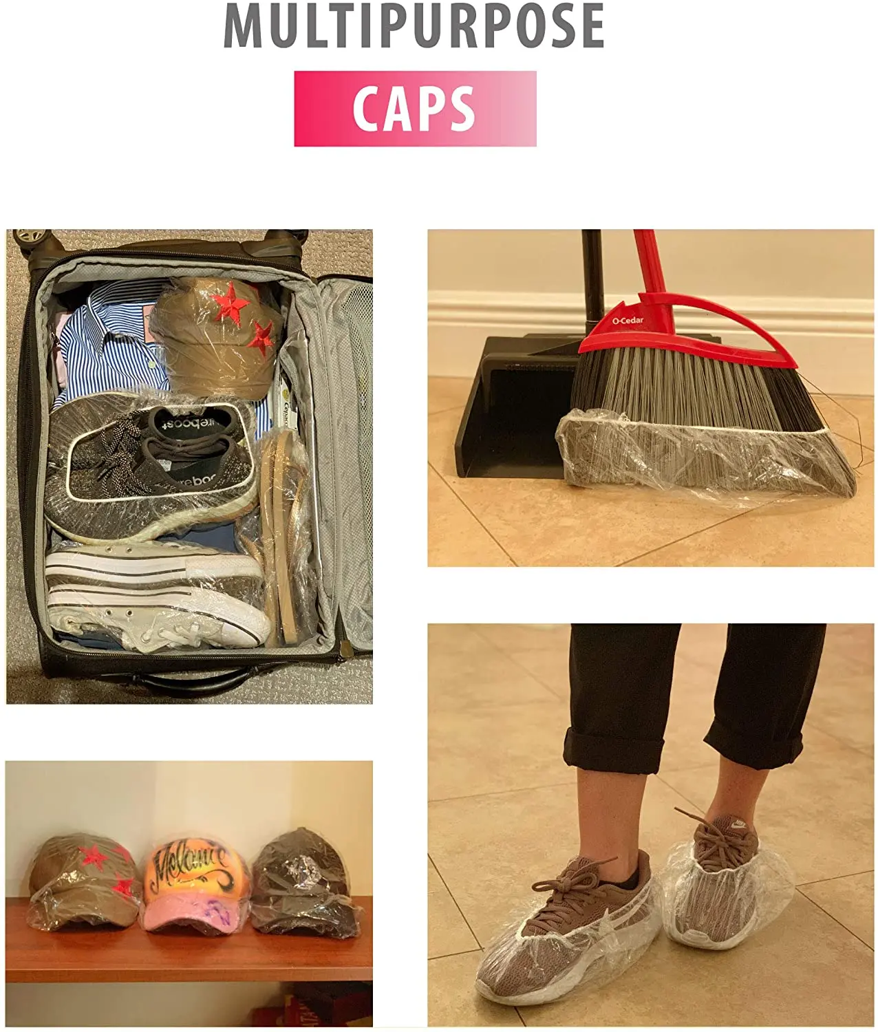 

10Pcs Shower Caps Hair Bonnet Salon Spa Hotel Home Use Bathing Elastic Disposable Cap Products For Baths And Saunas Accessories