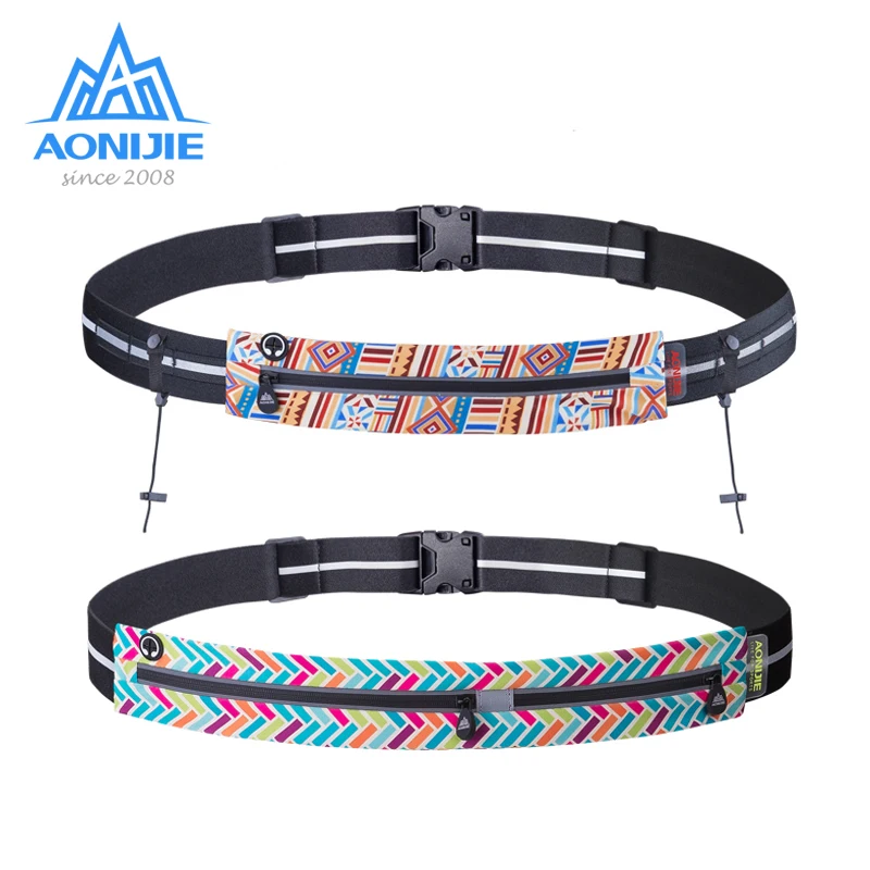 AONIJIE Бег поясная сумка гонки номер ремень телефон нагрудник держатель для