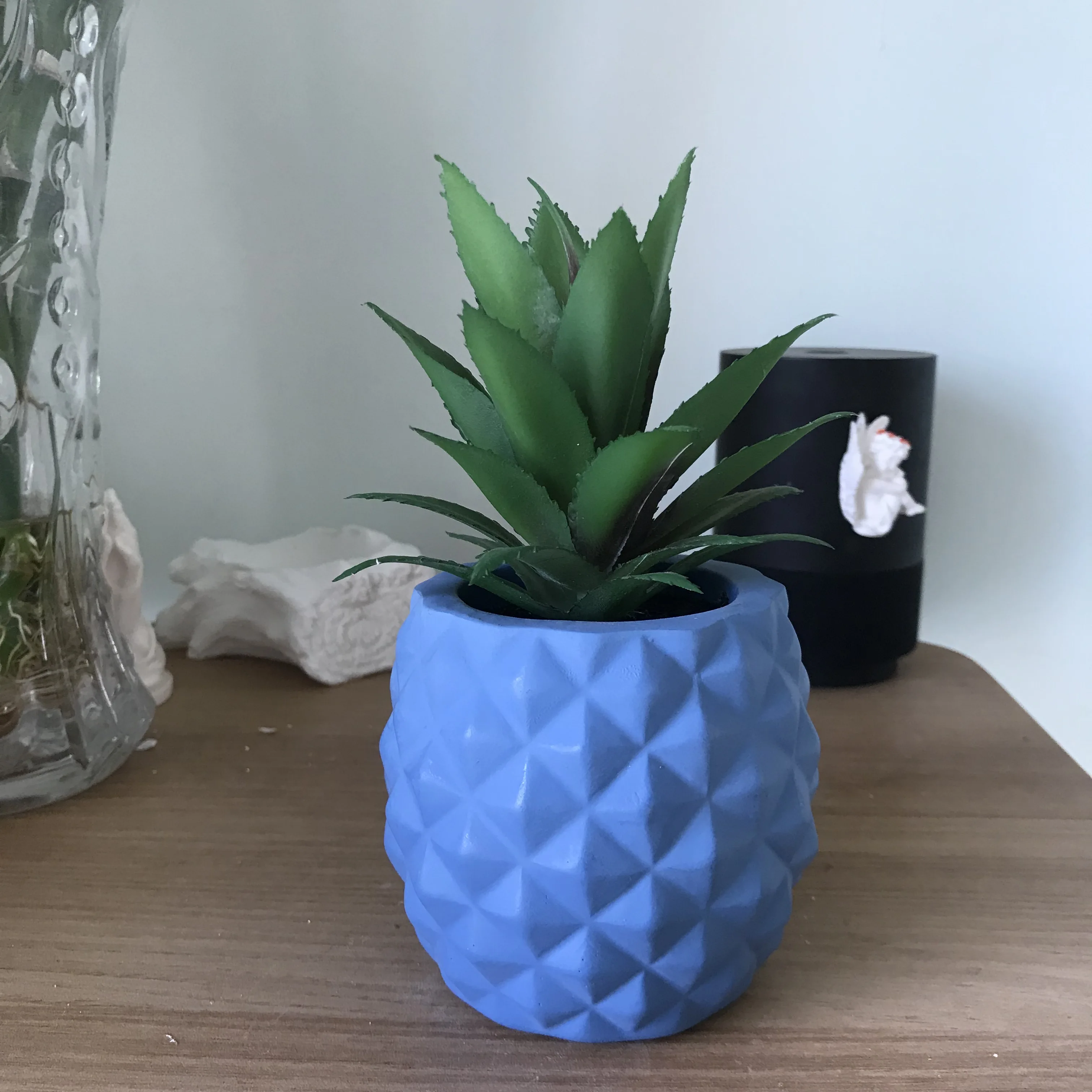 Фрукты 3D Ананас Форма для вазы большой бетон силиконовый пресс-формы цветочных