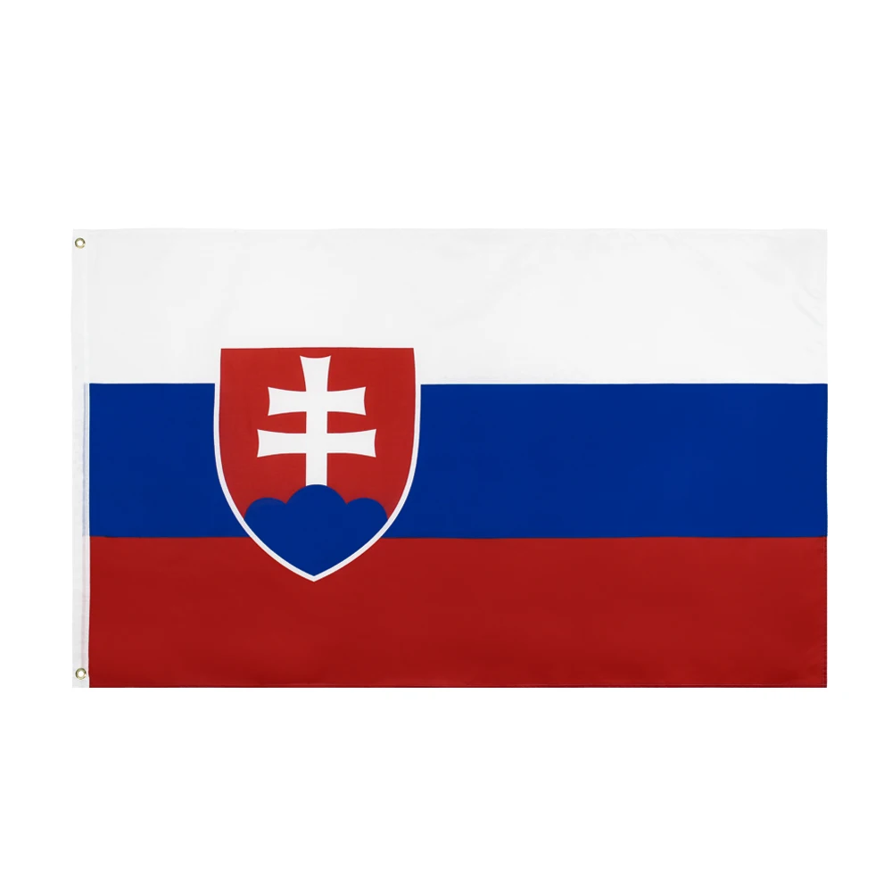 

60x9 0 см/90x150 см SVK SK Словацкий флаг 2x3 фута/3x5 футов Национальный Баннер