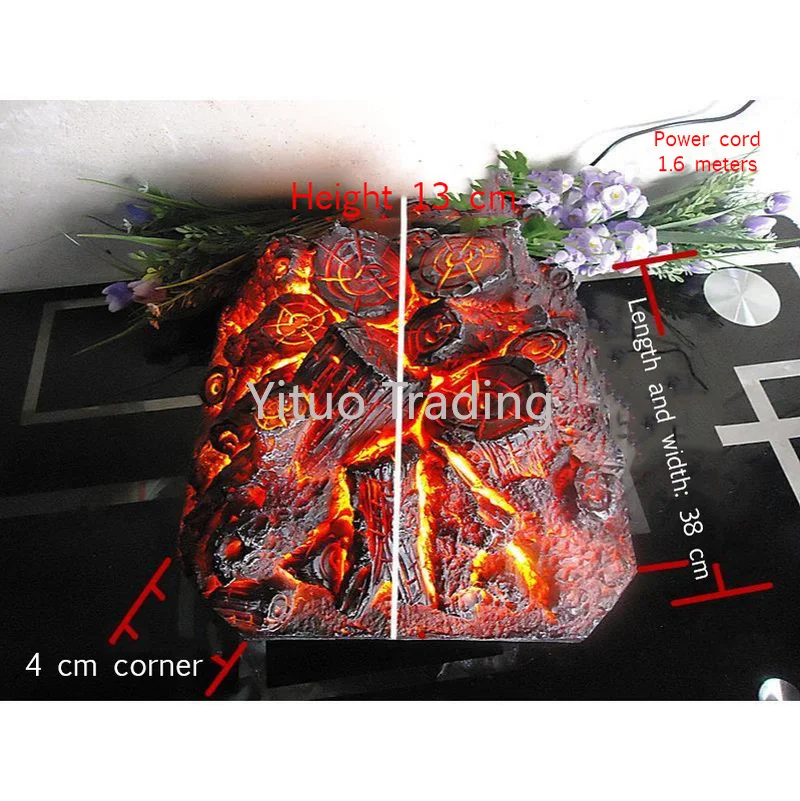 

Living Room Simulation Charcoal Desktop Ornaments Electric Fireplace Fake Firewood Charcoal Flame Lamp Bonfire Props Decorations