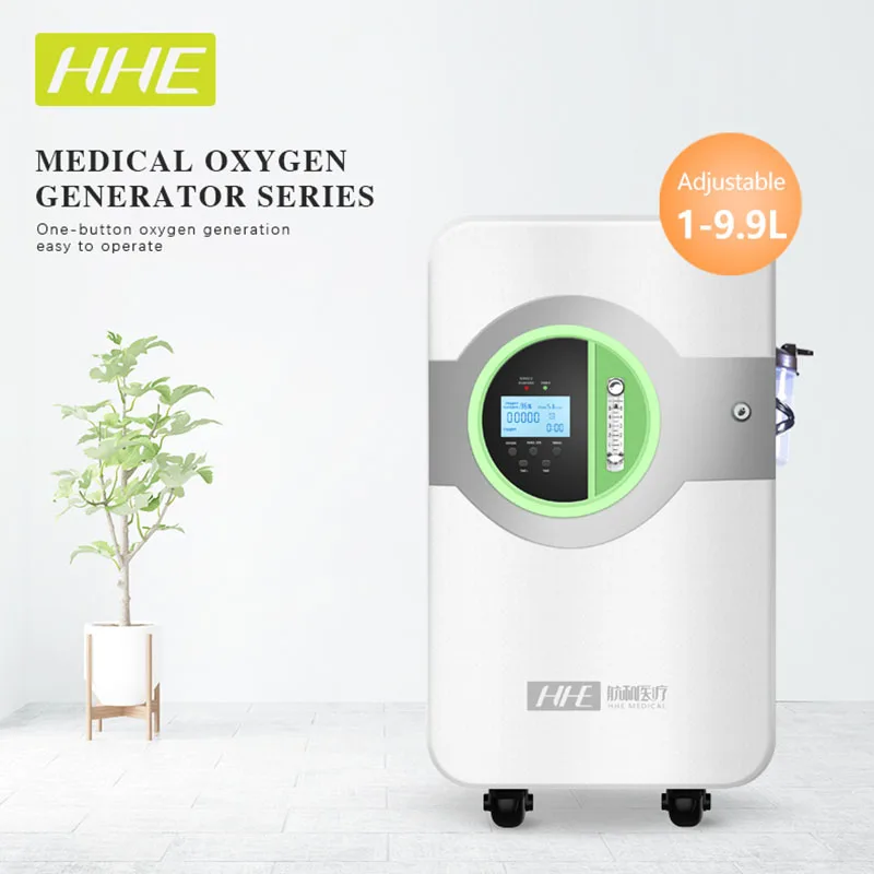 

93% 10L Oxygene Concentrator Portable Machine 10 Litres Large Screen Home 220v Filter Oxygen Generator Electric Air Purifier EB