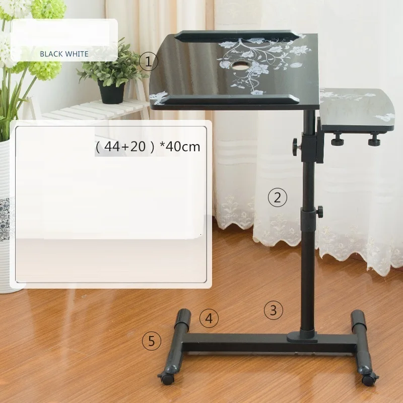 Портативная подставка для ноутбука Dobravel Portatil Escritorio Tafel, Офисная маленькая Регулируемая прикроватная подставка для ноутбука, компьютерный стол