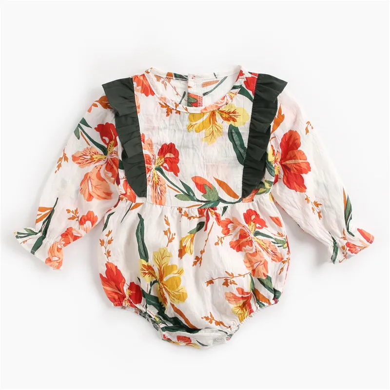 YALOODE весенняя одежда для новорожденных в богемном стиле комбинезон маленьких