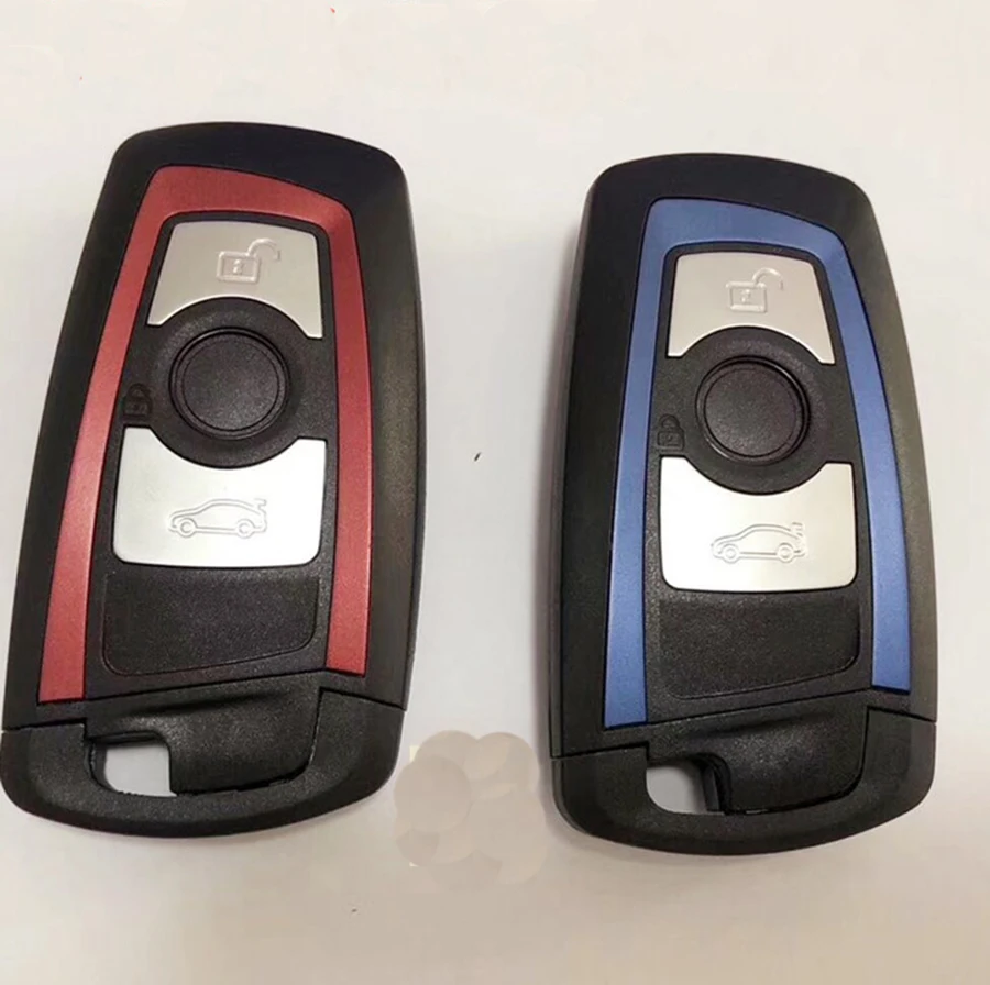 New colorful replacement smart key shell FOB housing case with Uncut Blade For BMW 1 3 5 Series F10 F20 F30 F40 | Автомобили и