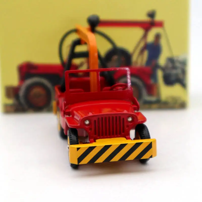 Коллекция автомобилей Atlas Dinky Toys 1412 Jeep De Depannage Truck красные литые модели