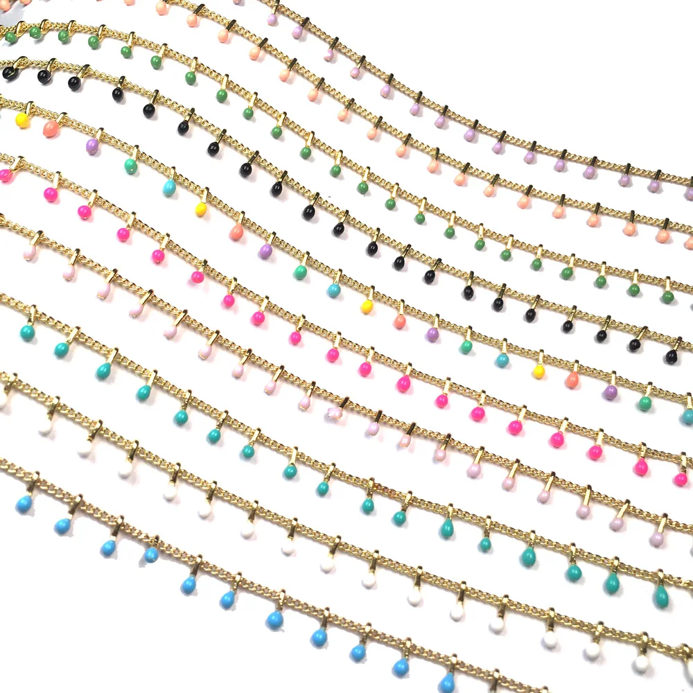 Цепочка для браслетов и ожерелий ручной работы Ювелирная фурнитура сделай сам