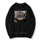 Мужской пуловер в стиле хип-хоп, на осеньзиму