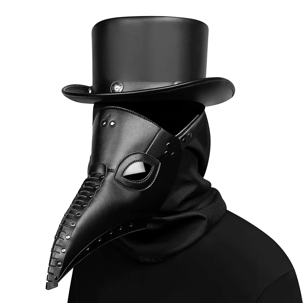 

Steampunk Plague Bird Masks Long Beak Doctor Halloween Easter Masquerade Party Mask Headgear Funny Cosplay Props Gift
