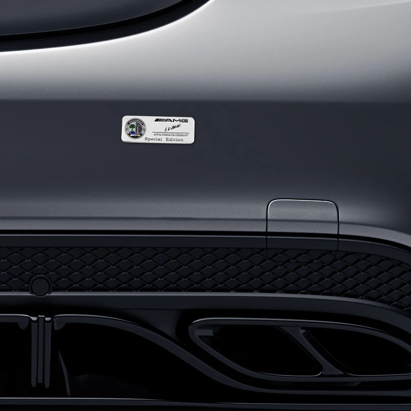 1 шт. 3D металлическая декоративная наклейка на автомобиль Автомобильные Боковые