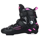 Высокие полусапожки War Wolf, полусапожки для слалома, патина, скоростные роликовые коньки, верхняя обувь, профессиональные гоночные коньки