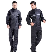 waterproof windproof conjoined raincoats overalls electric motorcycle fashion raincoat men and women rain suit rainwear aa50yy
