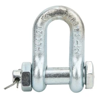 anchor shackle heavy duty alloy steel galvanized bow type with nut lifting machine parts