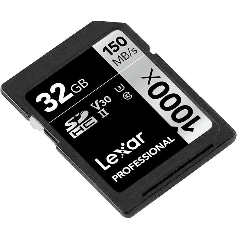 Оригинальный Lexar SD картой памяти на 32 Гб 1000x UHS II U3 SDHC карта SDXC карты Class10 150 МБ/с.