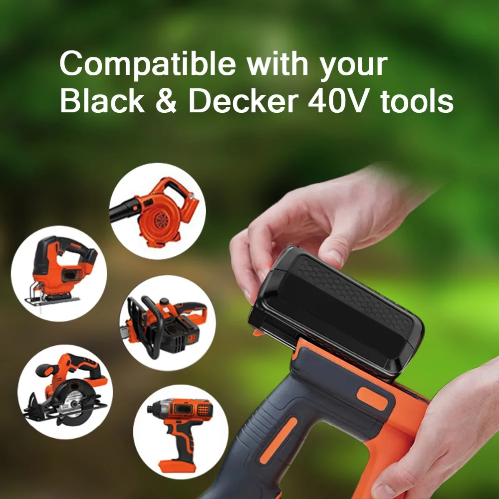 Bonacell 1 шт. 3.0Ah 36 V/40 V LBX36 Перезаряжаемые Батарея для BLACK&DECKER LBXR36 BXR36 LST136 LST420 LST220 LST300 MTC220 MST1024