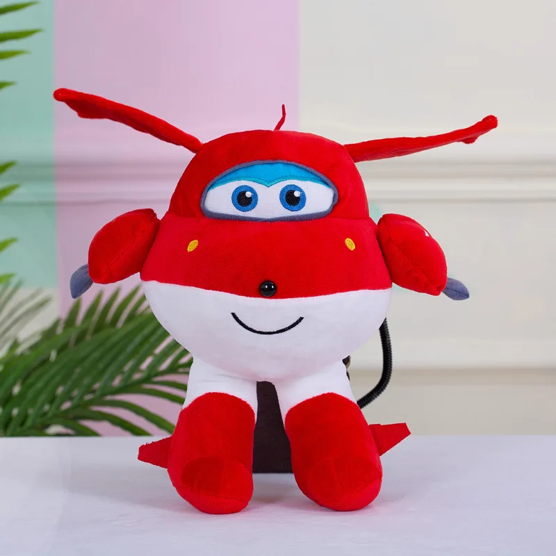 

20cm Super Wings Plush NEW 5 Kinds of Stuffed Super Wings Airplane Collection Gift Kid Toys Transformation for Children