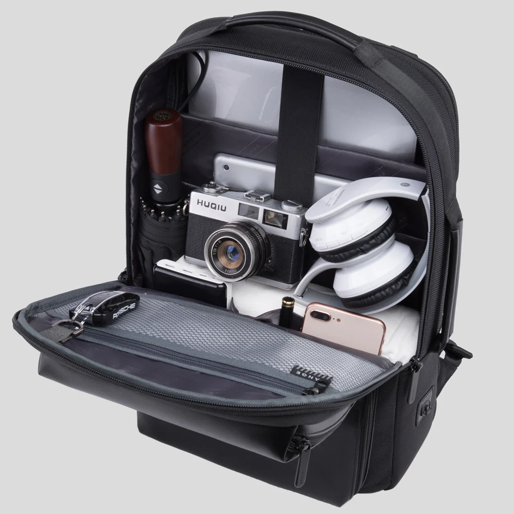 bange professional men business backpack waterproof travel backpack 15 6laptop backpack school bag office men backpack free global shipping