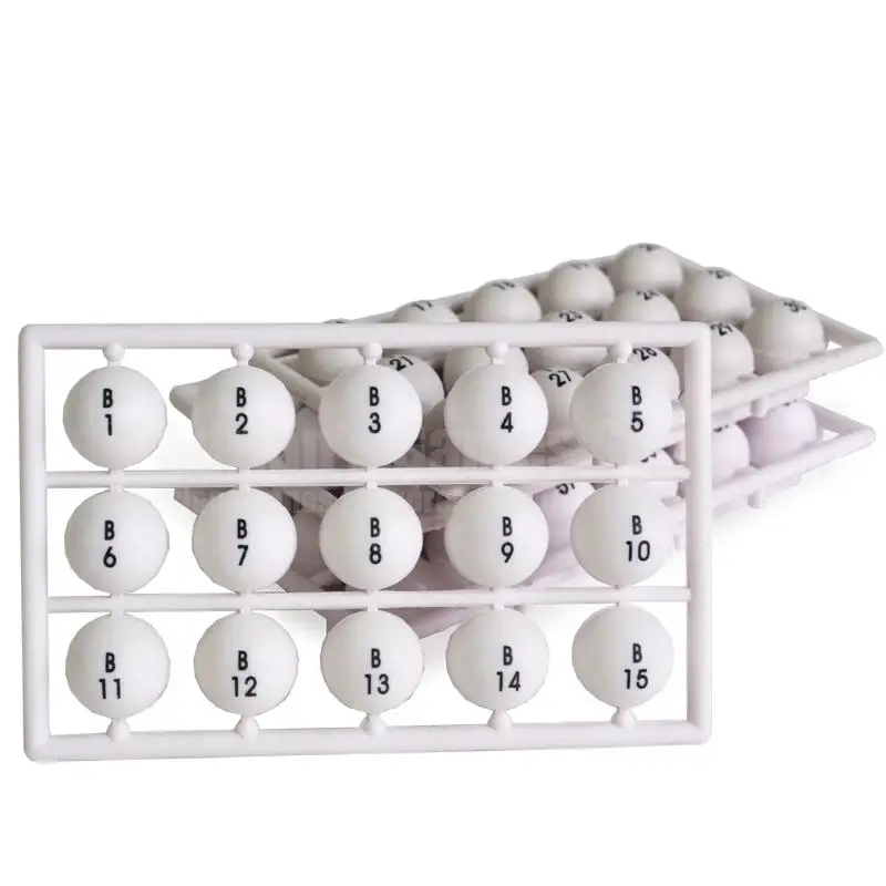 Бинго набор традиционных лотерея бинго семейных игр клетка шары карты счетчики