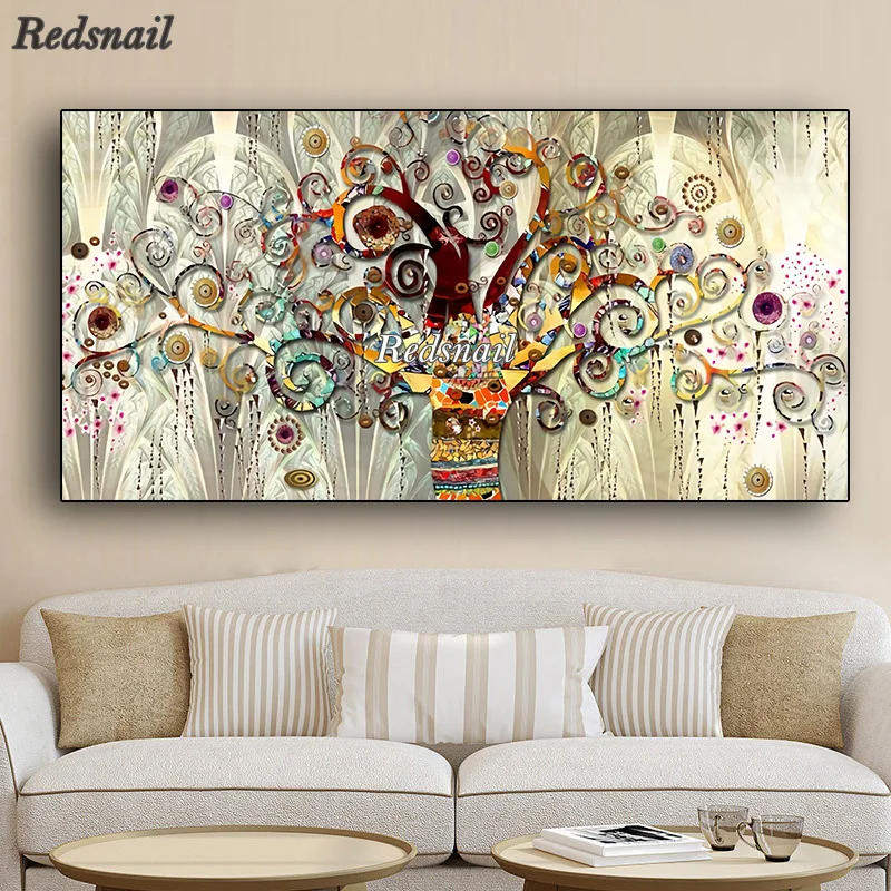 

Tree of life Landscape diamond painting full diamond set 3d Cross Stitch round drill pictures for embroidery diamond art,EE020