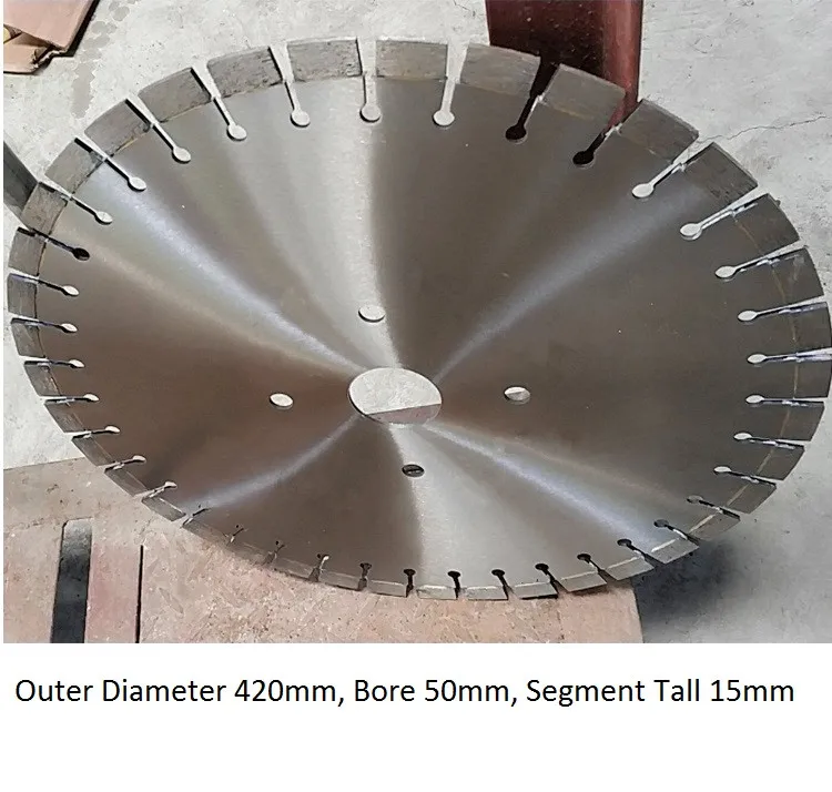 16 дюймов острый гранитный режущий диск 400 мм Алмазная Пила|blade circular saw|saw blade for