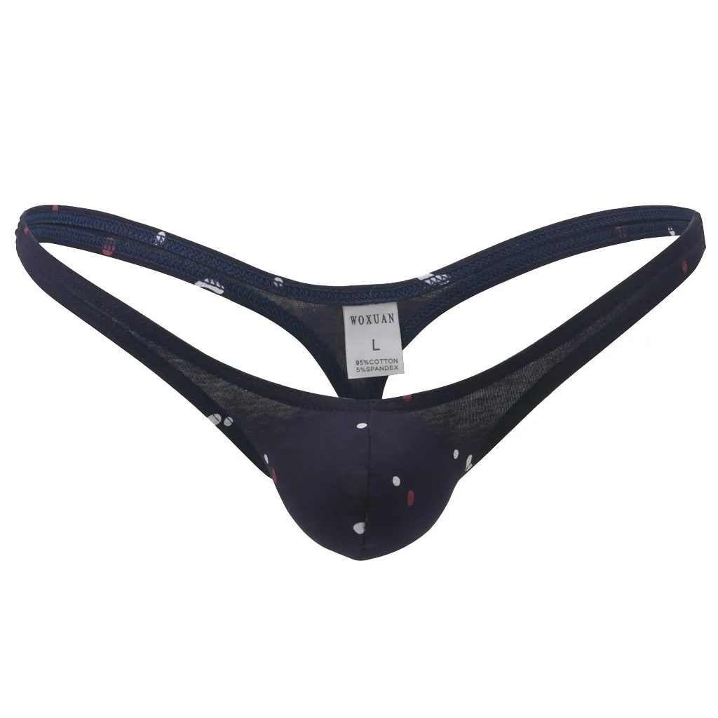 Трусы JAYCOSIN мужские хлопковые стринги с низкой посадкой| |