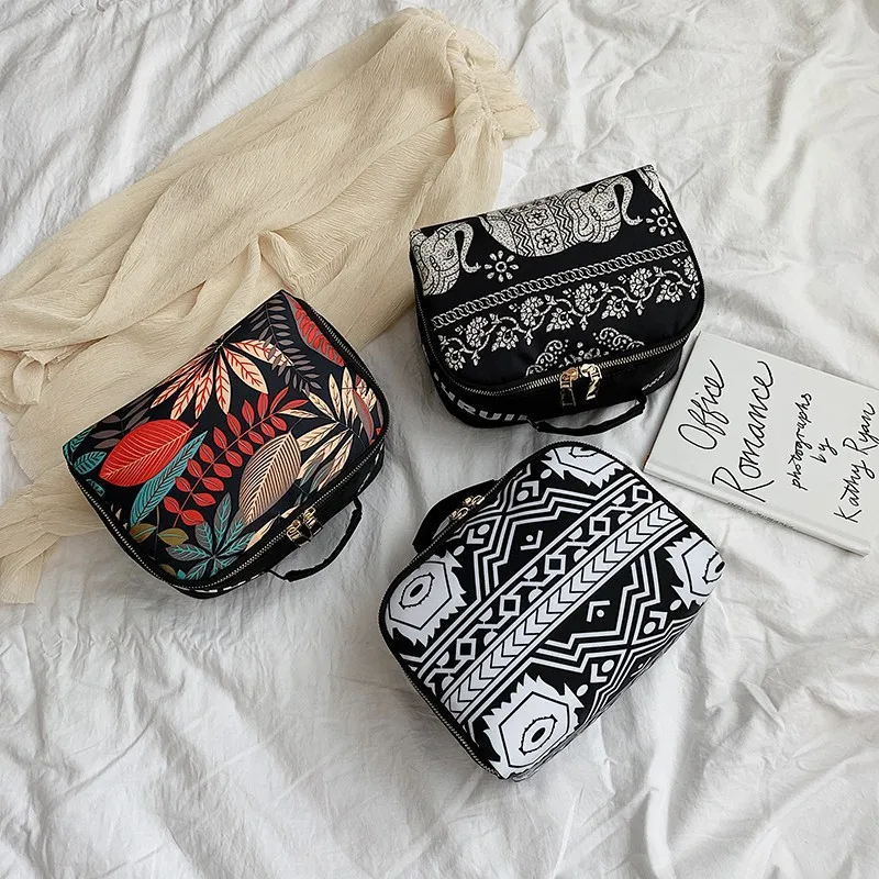 2019 Модные женские сумочки и для макияжа сумки чехлы дорожная косметичка