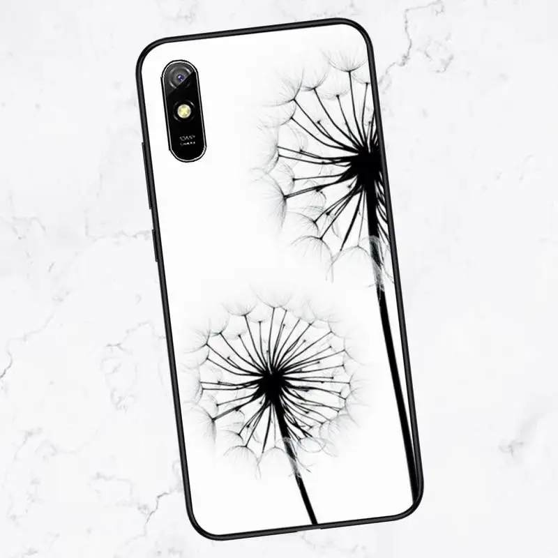 

Dandelion Phone Case For Xiaomi Redmi Note 4 4x 5 6 7 8 pro S2 PLUS 6A PRO