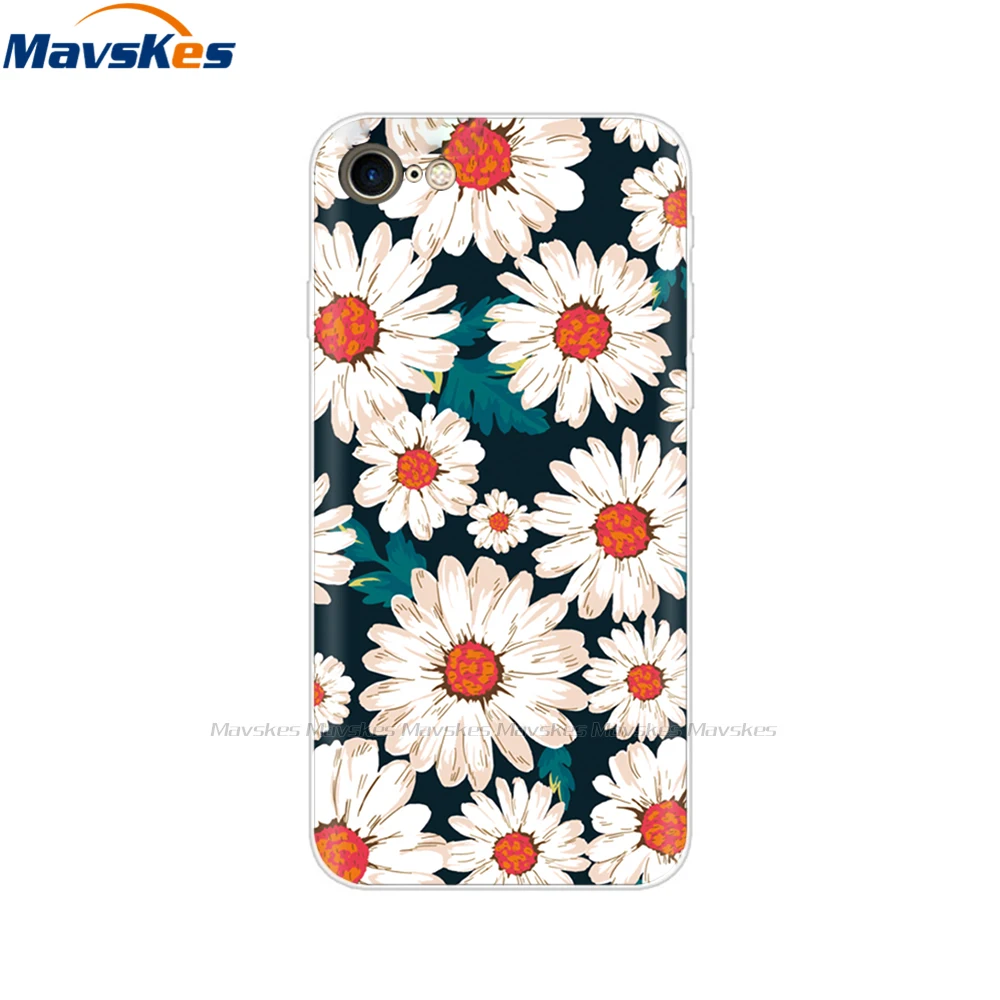 case for iphone se 2020 case silicone printed soft tpu protective cover for iphone 5s 4s se 2 coque soft tpu cover funda carcasa free global shipping