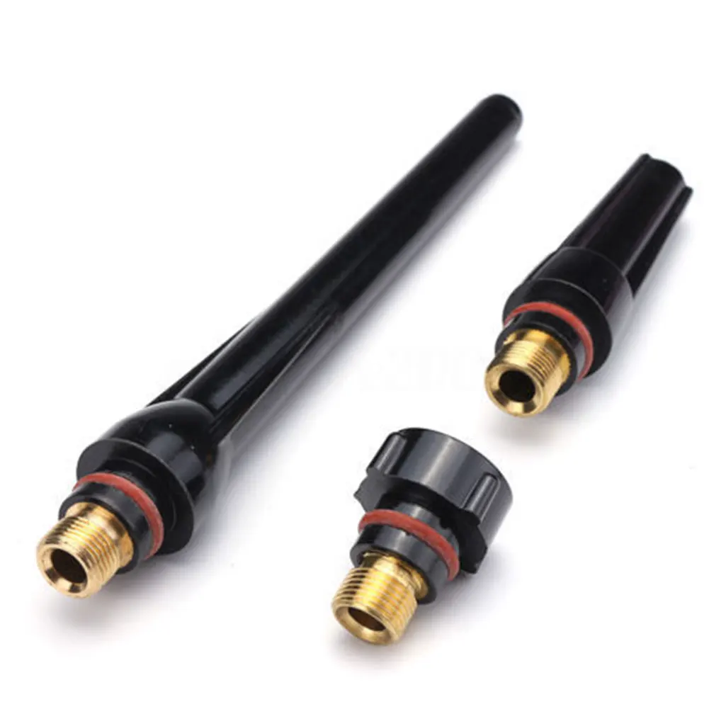 

49pcs Parts Argon Arc Welding Torch Kit Easy Use Gas Lens+#10 Pyrex Glass Cup Practical Accessories For WP TIG 17/18/26