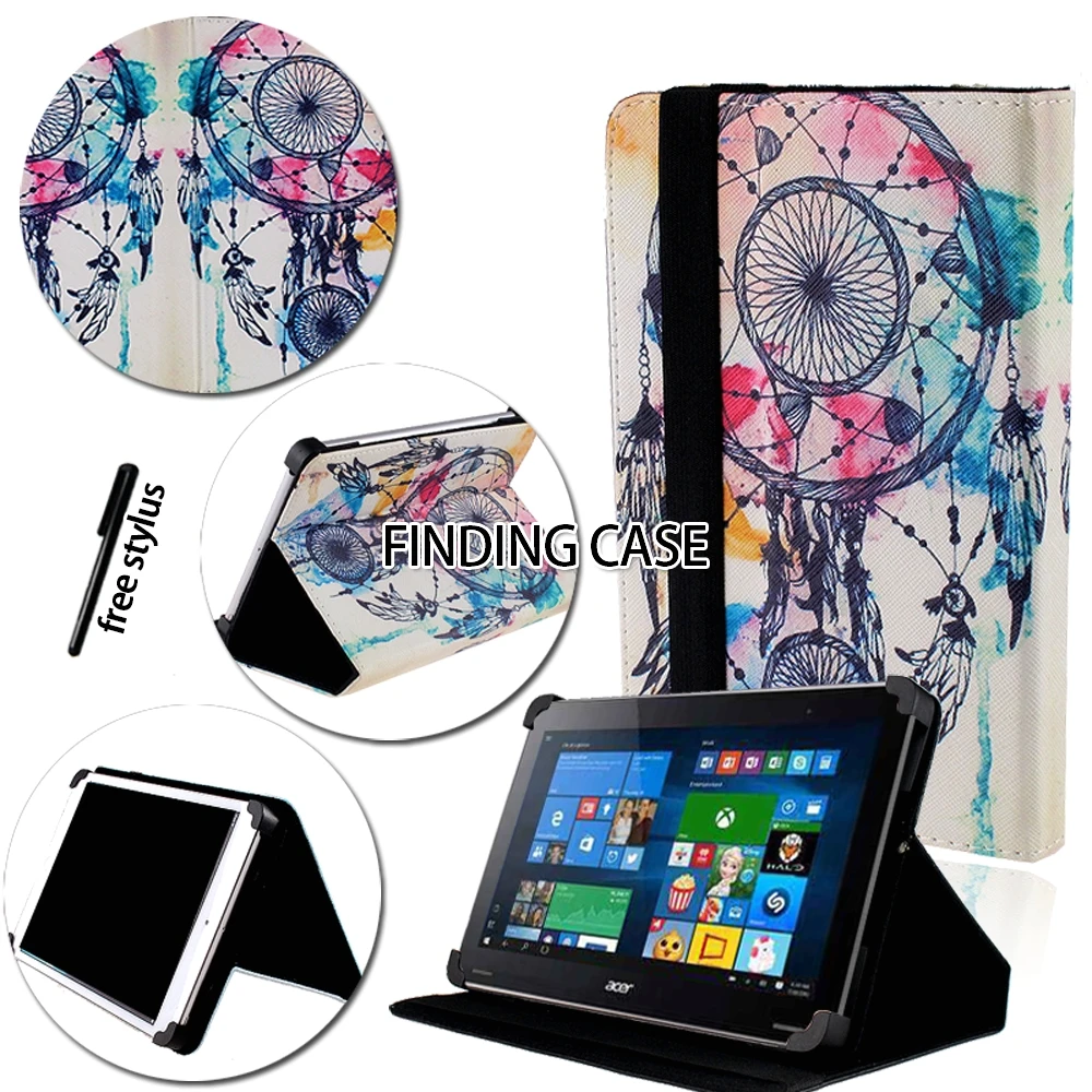Противоударный чехол подставка из разноцветной кожи для 7/8 дюймов Acer Iconia Chromebook Tab