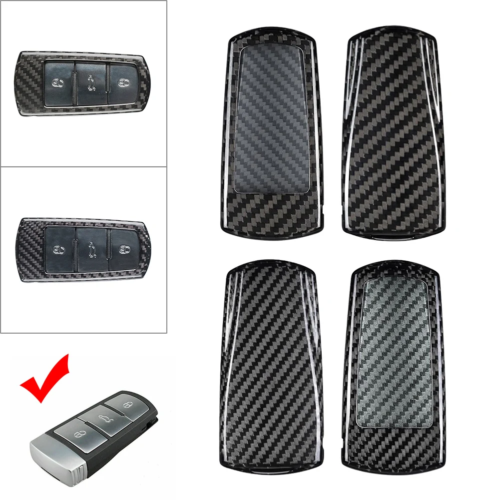 Чехол для ключа дистанционного управления из углеродного волокна чехол 2009-2012 VW CC