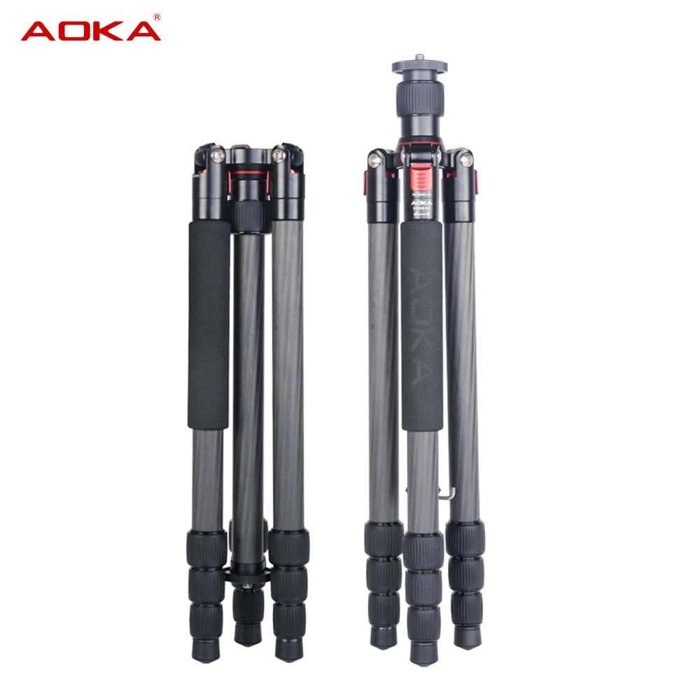 Профессиональный дорожный штатив AOKA KR284C для SLR камеры Canon Nikon Sony цифровая