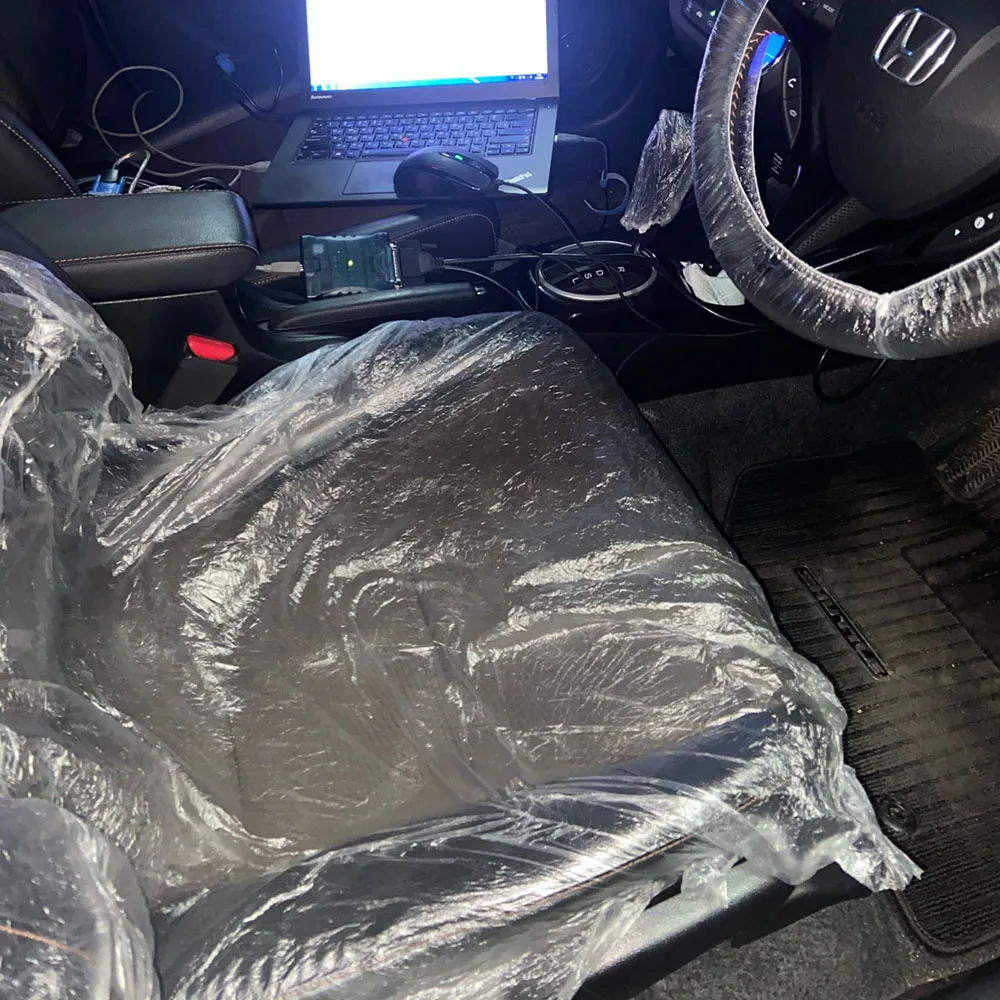 10 шт. Универсальный Автомобильный одноразовые пластиковые чехлы для сидений
