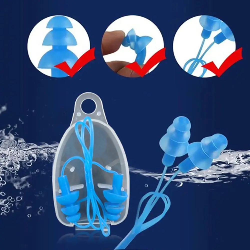 2019 новые универсальные плавательные зажимы из мягкого силикона Наушники