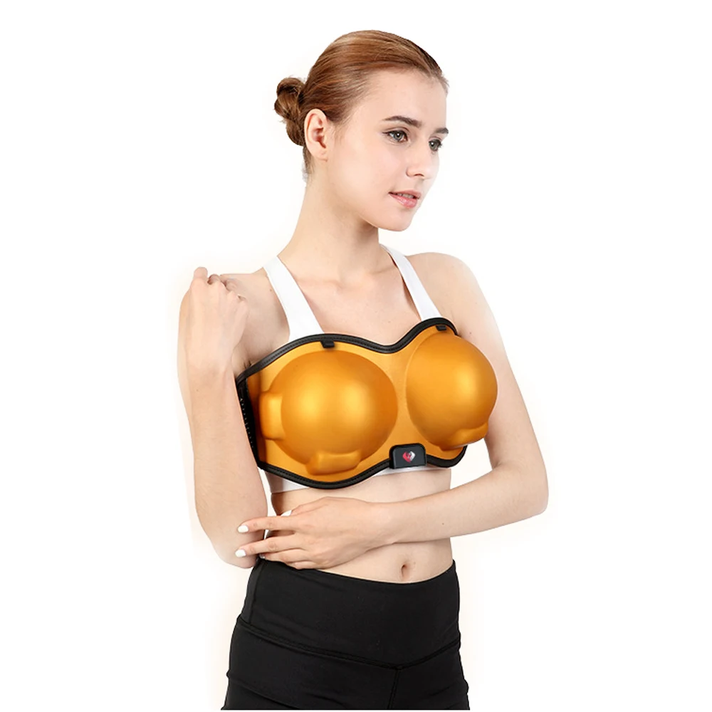 

Electric Breast Massager Bra Far Infrared Heating Breast Cup Growth Enlargement Lift Up breast hyperplasia breast Relief