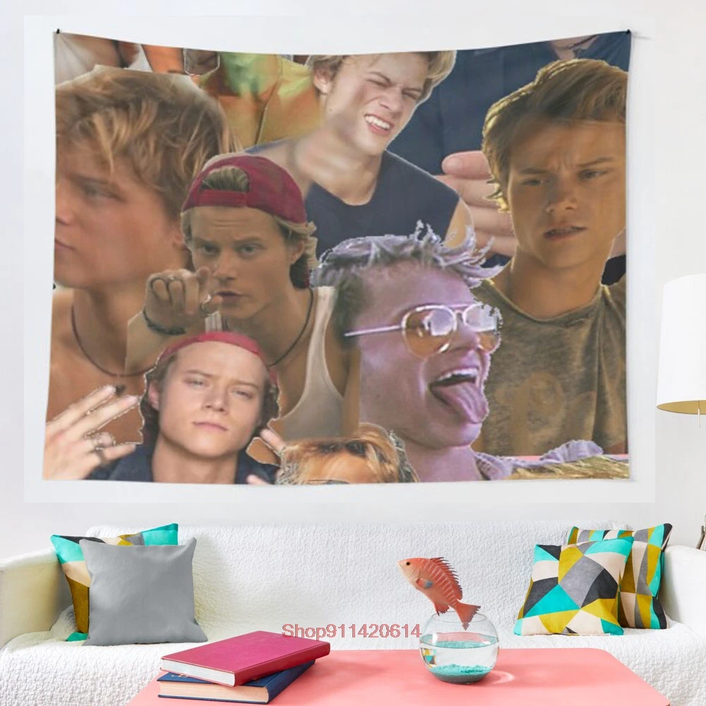 

Jj rudy pankow коллаж психоделический гобелен красочные настенные подвесные гобелены для спальни настенный художественный Коврик для йоги