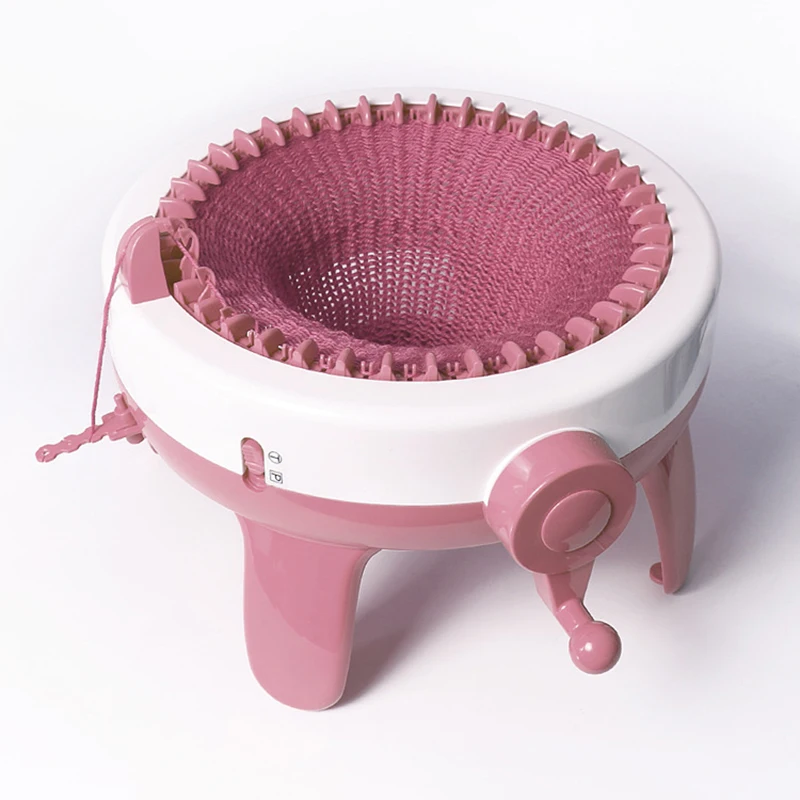 40 Needles Large Size Knitting Loom DIY Scarf Hat Hand Weaving Machine Toys for Kid Adult 30 X 30 X 18.5cm TB Sale