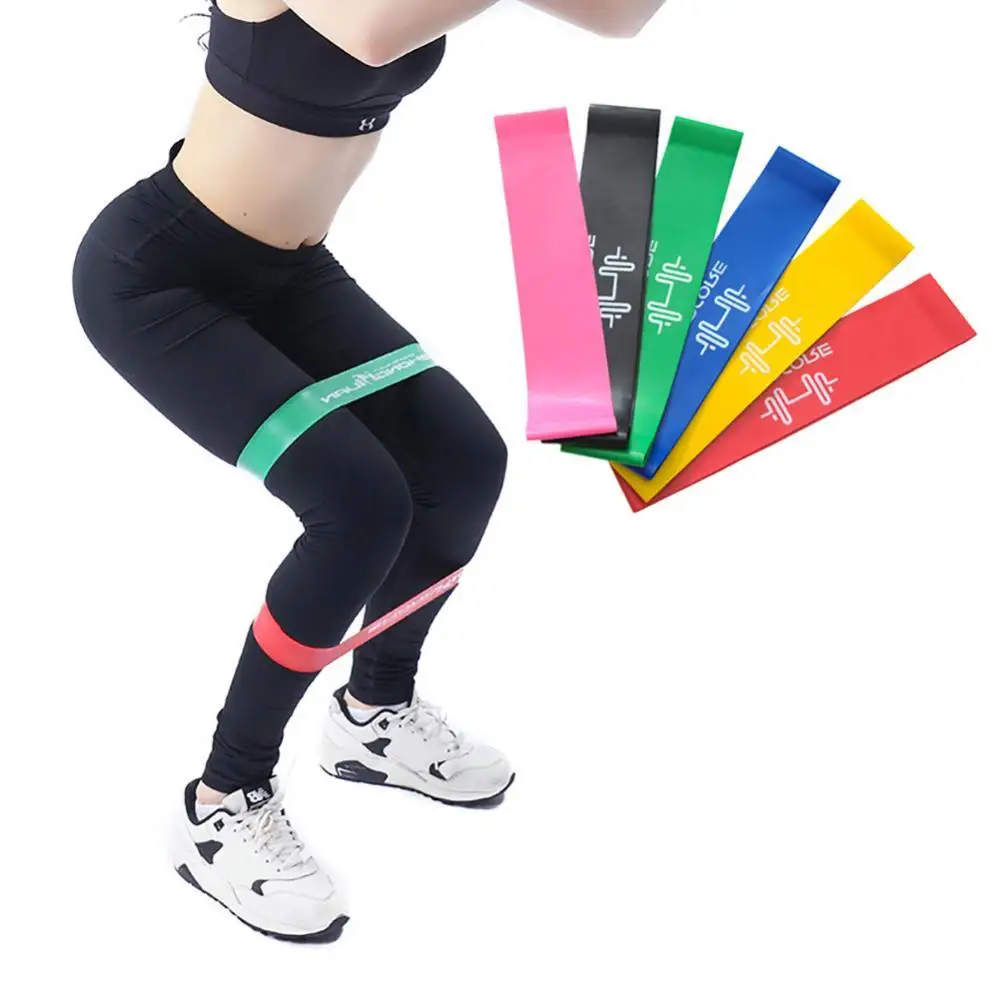 

Fashion Resistance Band Solid Color Heavy Duty Assisted Pull-up Resistance Band Gym Yoga Fitness Mobility Strength Power Loop