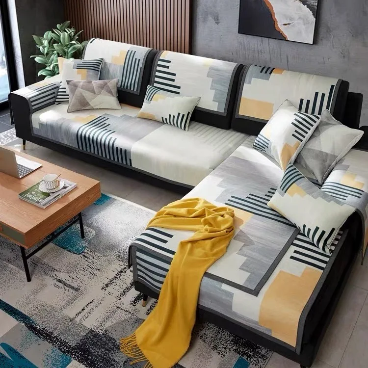 Роскошные Чехлы для дивана защитный чехол покрывало всесезонный универсальный