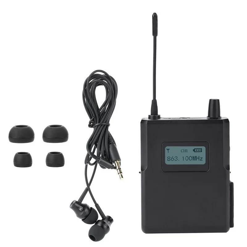 863-865Mhz Для ANLEON S2-R высокочувствительная антенна беспроводной сценический монитор 670-680 МГц/863-865 МГц чистый звук приемник с наушниками - Цвет: 863-865Mhz