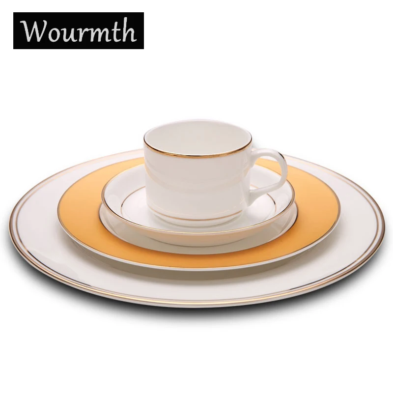 Ужин в ресторане посуда пноммиска костяного фарфора западный стиль блюдо для