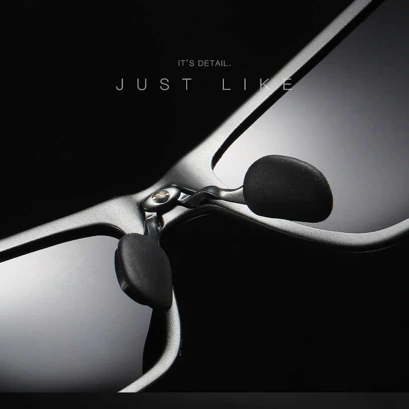 Мужские поляризованные солнцезащитные очки из алюминиево-магниевого сплава